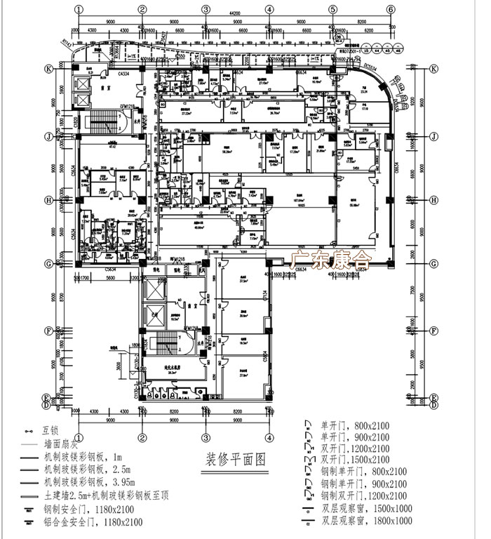 醫療器械車間平面圖