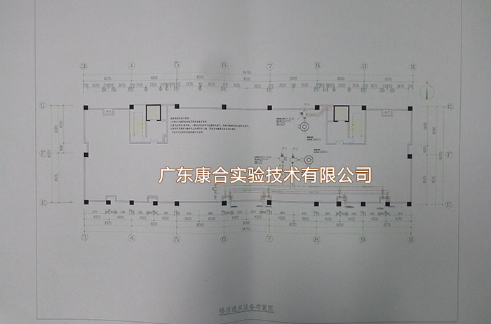 樓頂通風設備布置圖